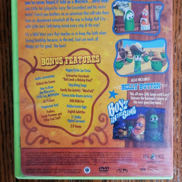 VeggieTales - The Ballad of Little Joe DVD-2005 - Picture 4 of 4